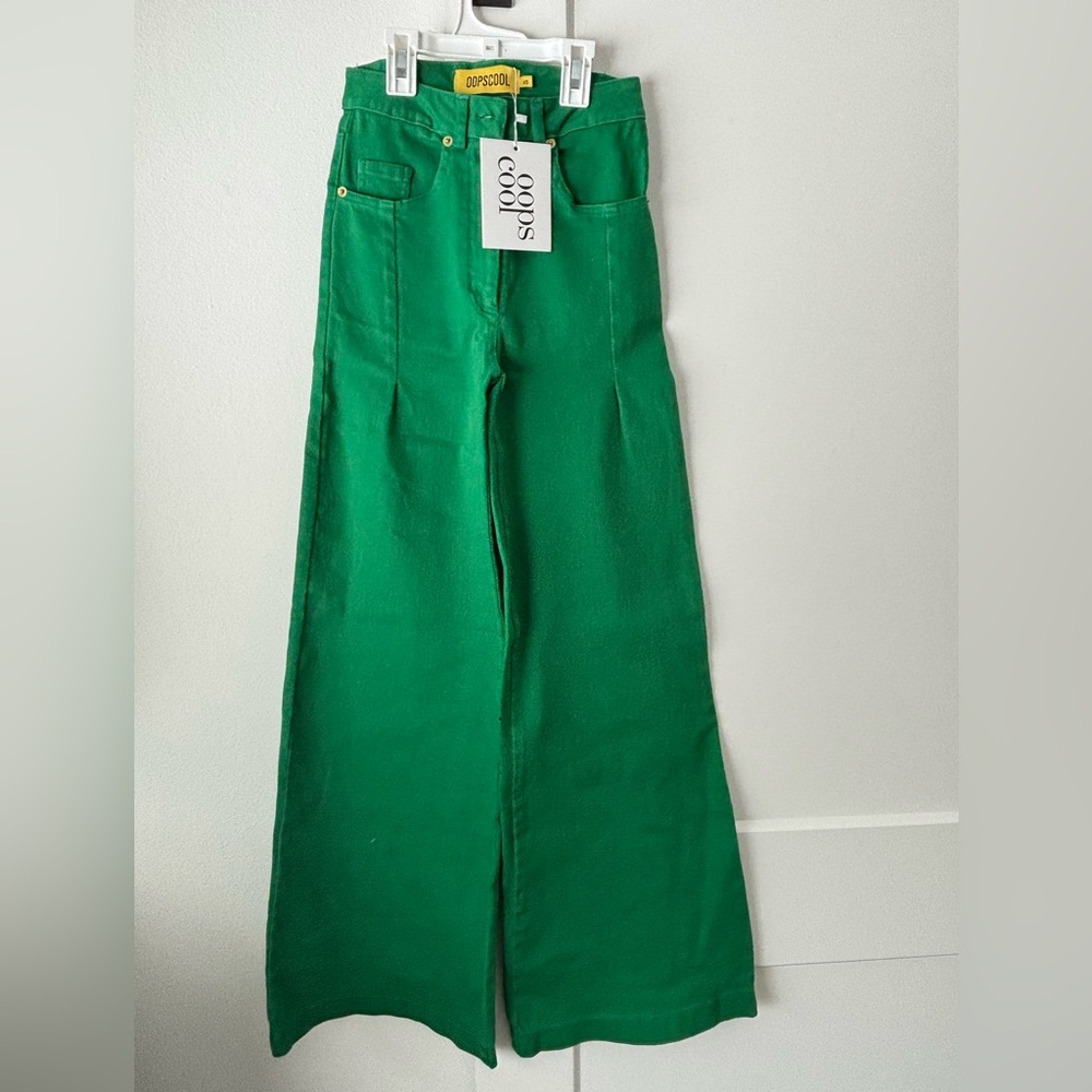 Brand New OopsCool green jeans!